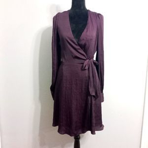 BANANA  REPUBLIC  PURPLE  DRESS